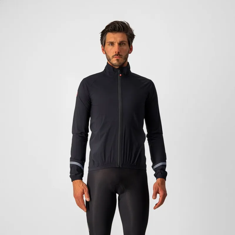 Bestseller Jacheta de ploaie Castelli Emergency 2 Rain, Negru, M