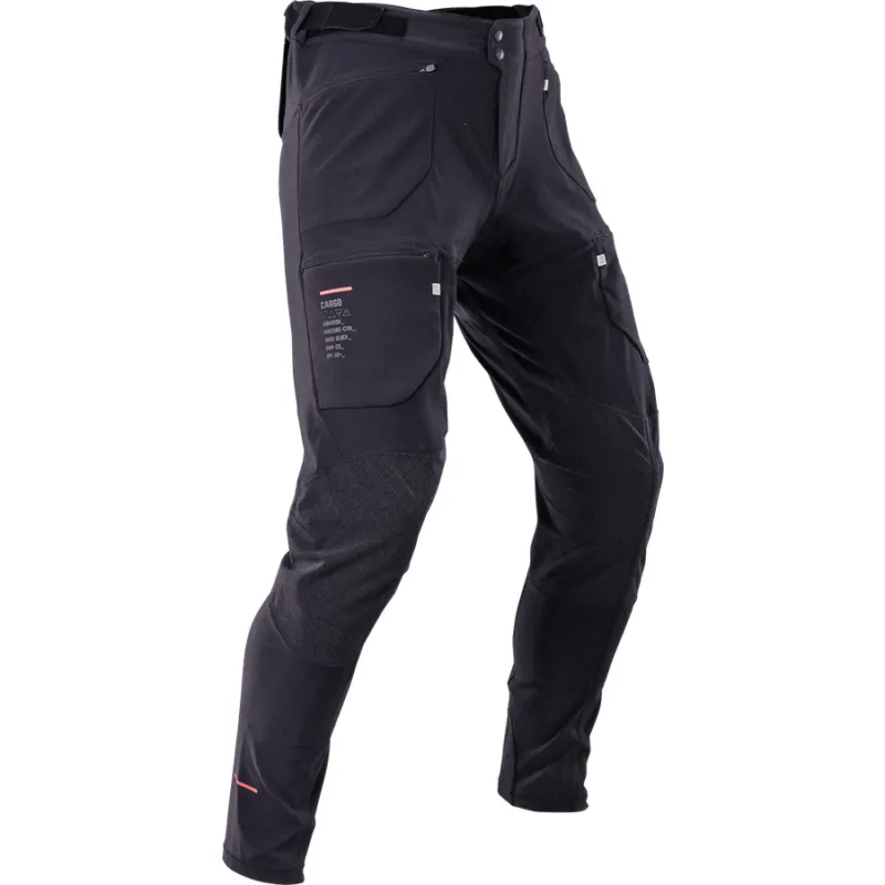 Doar azi Pantaloni Leatt MTB Trail 8.0 Cargo Ghost Black S