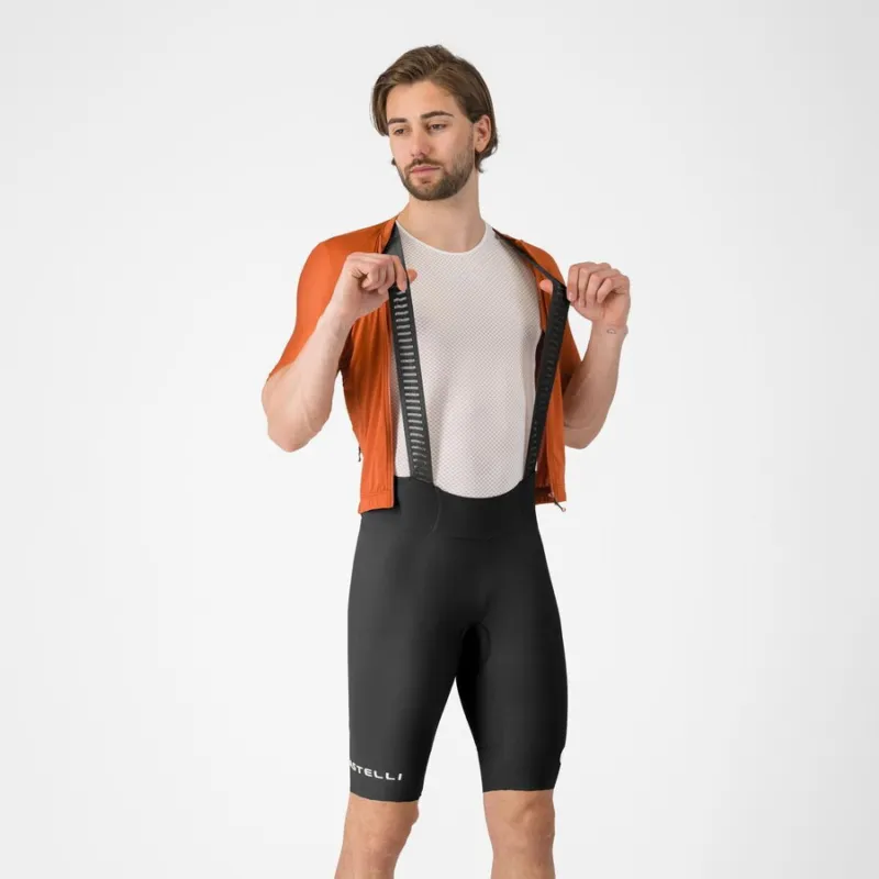 Preț redus Pantaloni scurti cu bretele Castelli Espresso 2, pentru barbati, negru XL