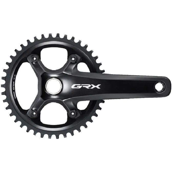 ANGRENAJ PEDALIER SHIMANO GRX FC-RX810-1, PT. 11 VIT. PE SPATE, FOAIE 42T, BRAT 172.5MM, HOLLOWTECH 2, FARA BB, AMBALAT IND. Promoție