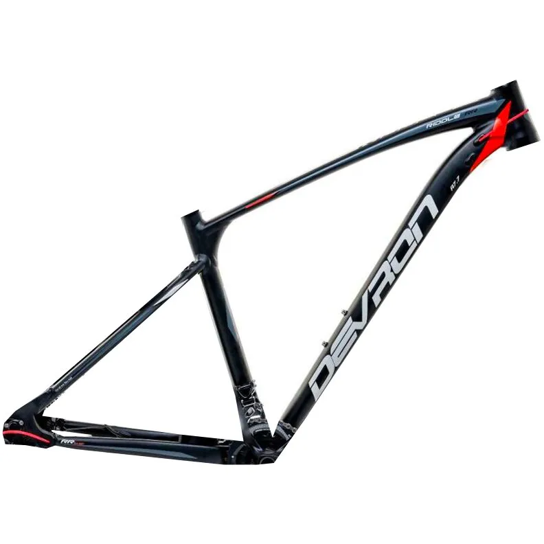 Cadru Bicicleta Devron Riddle Race R7.7 - L, 495 Mm, Negru-Gri Livrare expres