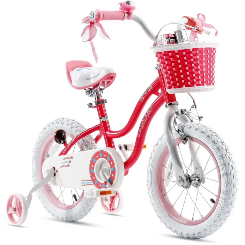 Bicicleta Royal Baby Star Girl 14 Pink Plată sigură