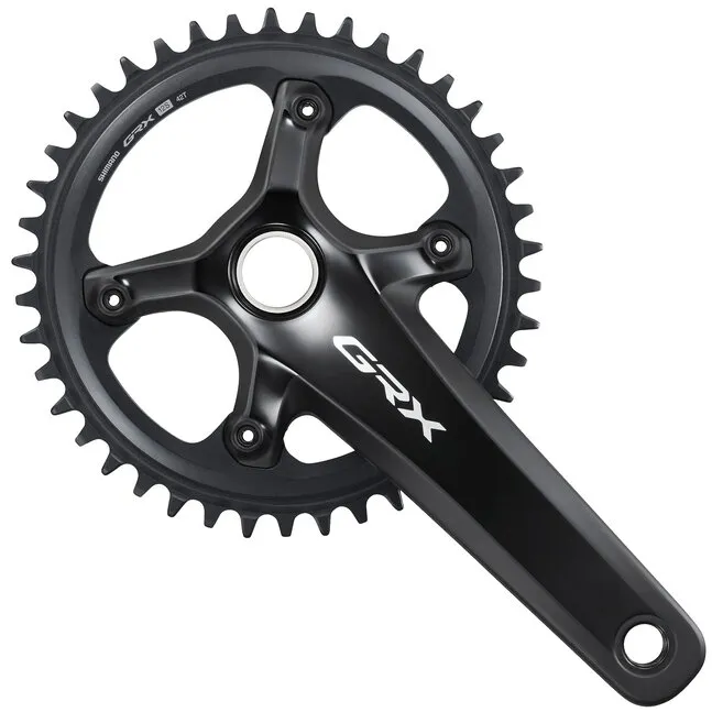 ANGRENAJ PEDALIER SHIMANO GRX FC-RX820-1, PT. 12 VIT. PE SPATE, FOAIE 42T, BRAT 170MM, HOLLOWTECH 2, FARA BB, AMBALAT IND. Livrare expres