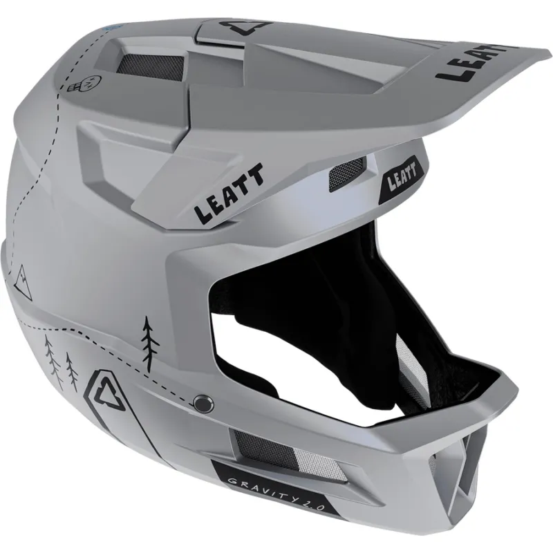 Cel mai vândut Casca Leatt MTB Gravity 2.0 Grey XL - 61-62cm