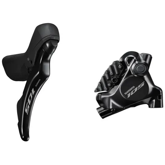 FRANA PE DISC SET ASAMBLAT SHIMANO J-KIT, 105 ST-R7120(R) BR-R7170(R), HIDRAULICA, FARA ADAPTOR, PT. MONTURA 25MM, PLACUTE RESIN (CU ARIPIOARE DE RACIRE),SL 2200MM FURTUN SM-BH90 1700MM, OT-SP41 600, OT-RS900 240MM&NOSE CAPX1, AMBALAT IND. Preț redus