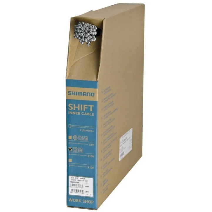 Plată sigură CABLU SCHIMBATOR SHIMANO SUS CUTIE 1.2X2100MM 100BUC