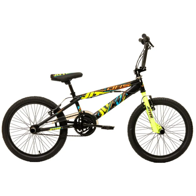 Ieftin Bicicleta Copii DHS Jitter - 20 Inch, Negru