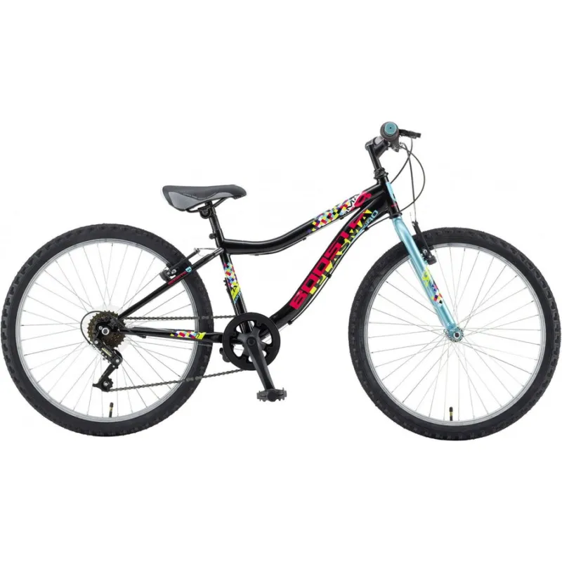 Vezi acum Polar Bicicleta Copii Booster 2023 Plasma - 24 Inch, Negru-Turcoaz