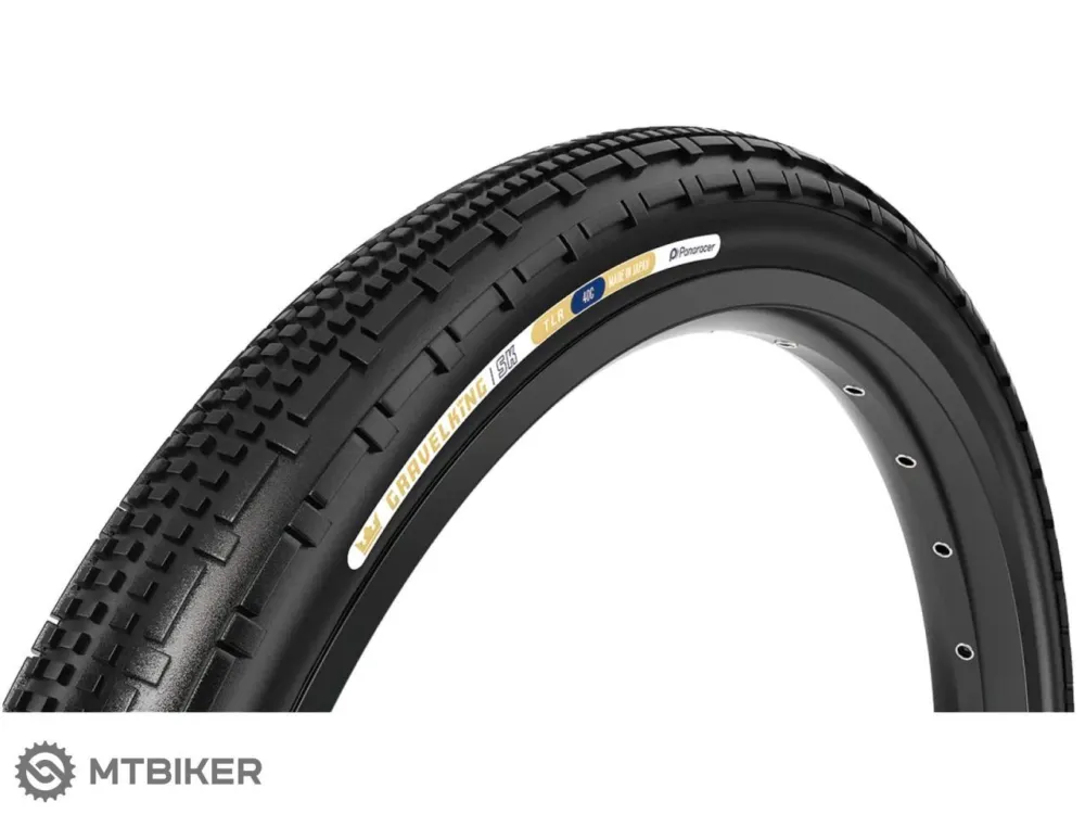 Anvelopă Panaracer GravelKing SK 700x40C, TLR, kevlar, negru Ofertă de sezon