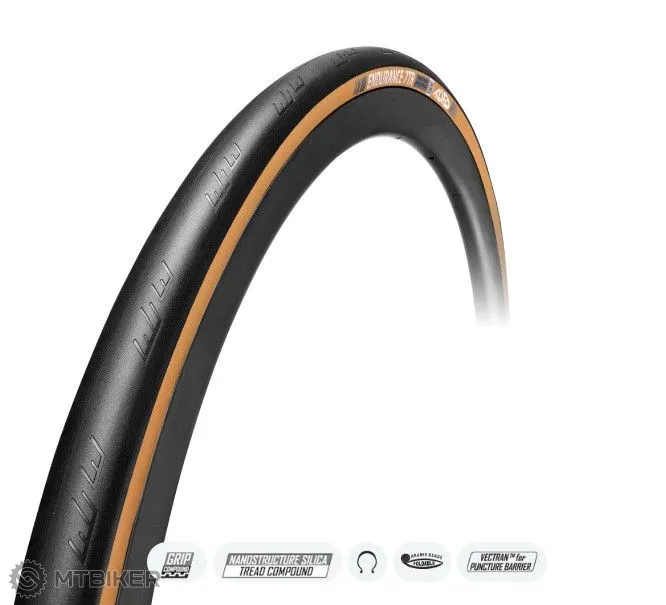 Anvelopă TUFO ENDURANCE 7TR 700x28C, TR, kevlar, negru/bej Ultima șansă