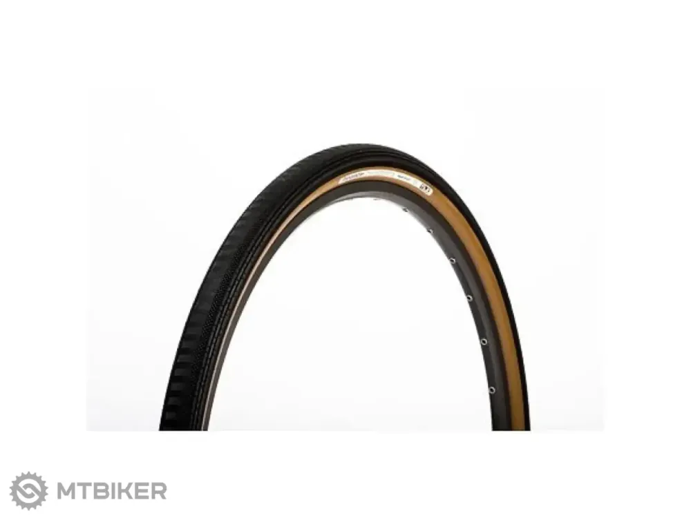 Anvelopă Panaracer GravelKing SS 700x43C, TLR, kevlar, negru/bej Lichidare de stoc