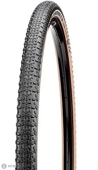 Ultima șansă Anvelopă Maxxis Rambler 700x45C, sârmă, tanwall