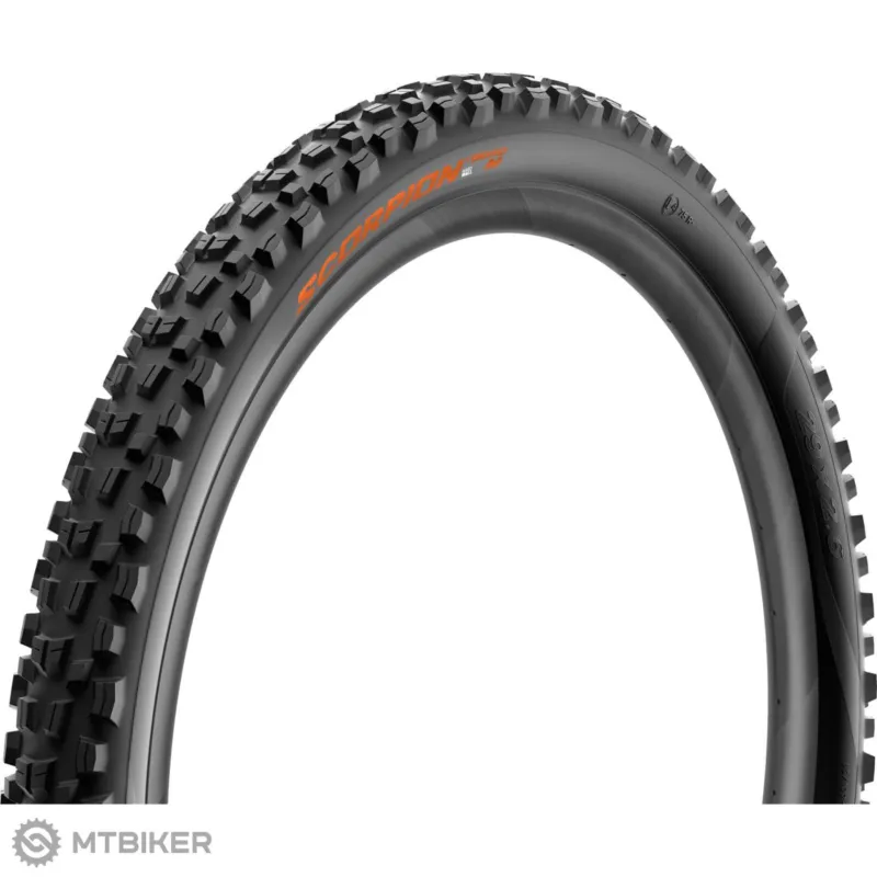 Popular Anvelopă Pirelli Scorpion™ Enduro M 29x2.6" HardWALL SmartGRIP Gravity, TLR, kevlar, OEM, cu portocaliu