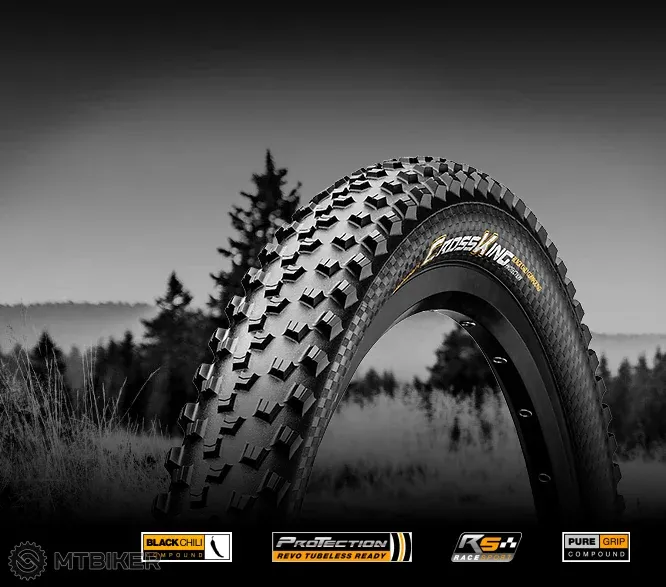 Anvelopă Continental Cross King 27,5x2,2" ProTection, TLR, kevlar Transport gratuit