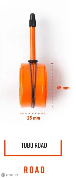 Cumpărături sigure Cameră Tubolito Tubo-Road 700 x 18-28C, presta - Presta 60mm