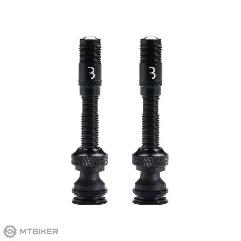 Vezi acum Set valve tubeless BBB BTI-166 CORECAP AL, negru - 80 mm