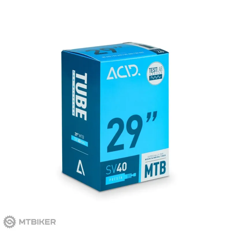Cameră ACID 29 x 2.0-2.2", valvă Presta 40 mm Livrare gratuită