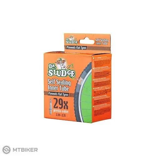 Cameră Weldtite Dr.Sludge 29 x 1.90 - 2.35", valvă presta 48 mm Preț promoțional