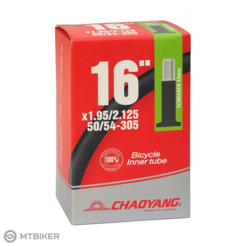 Cameră Chaoyang 16x1.95-2.125", valvă auto 33 mm Cel mai bun preț