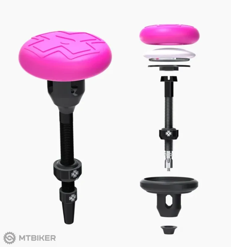 Suport etichetă tubeless Muc-Off Stealth pentru valvă fără cameră Reducere