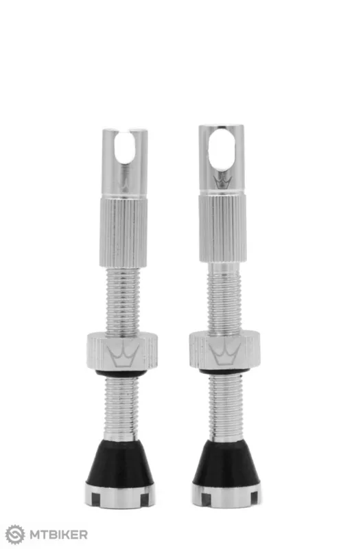 Reducere specială Valve tubeless Peaty's x Chris King MK2, presta 42 mm, argintiu