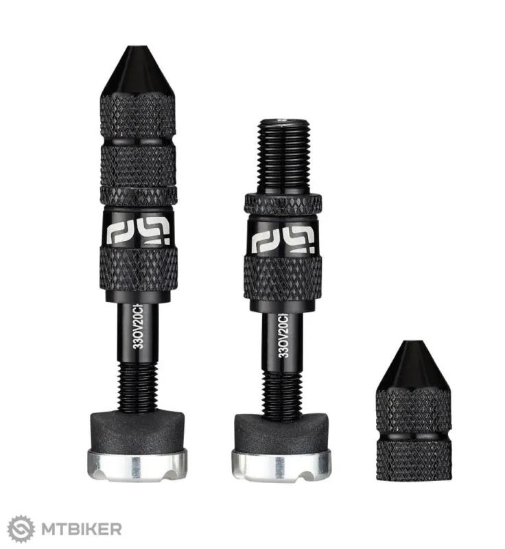Valve e-thirteen Quickfill Gen2 tubeless, auto valve 16-24 mm, black Preferatul clienților