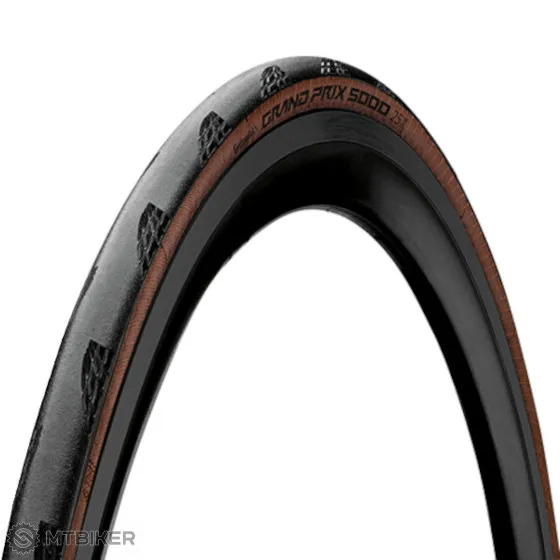 Anvelopă Continental Grand Prix 5000 700x28C, kevlar, transparent Popular