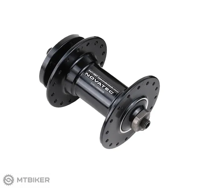 Butuc față Novatec D471SBT-B5 (QR boost) negru 32d. Ofertă limitată