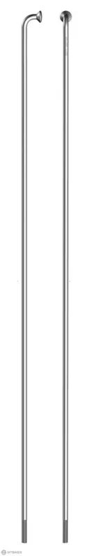 Expediere rapidă Spiță + niplu Sapim LEADER INOX J-bend, argintiu - 282 mm