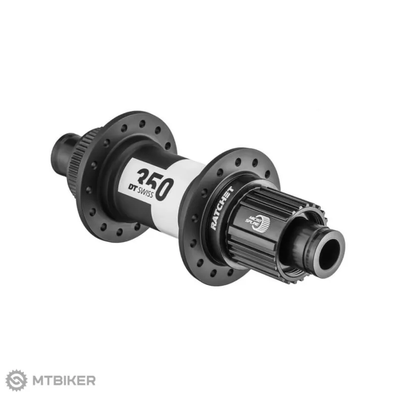 Butuc spate DT Swiss 350 Boost, 28 găuri, 12x148 mm, CenterLock, casetă Microspline Cumpără online