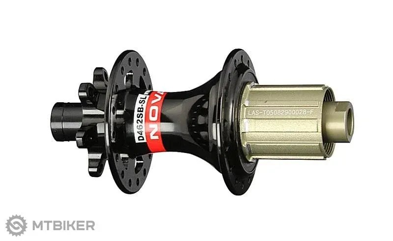 Butuc spate Novatec D462SB-SL-X12, 32 găuri, 12x142 mm, Shimano HG, OEM Premium