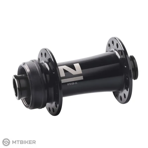 Reducere Butuc față Novatec D791SB-CL-12, 24 găuri, negru (N-logo)