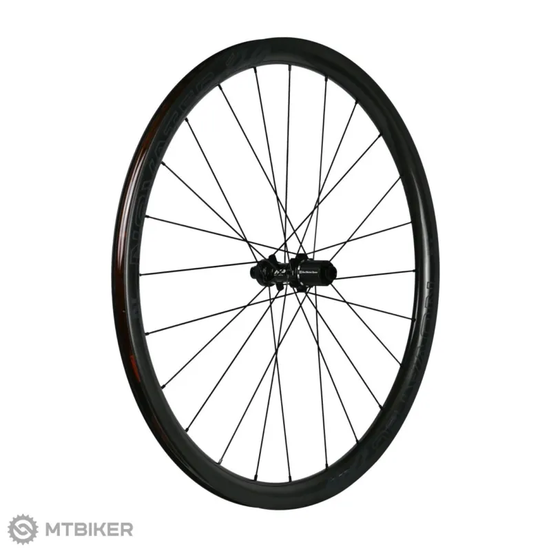 Set de roți Novatec R3-CL Pro+ Carbon Road Disc, ax fix, CL, Shimano HG Disponibil imediat