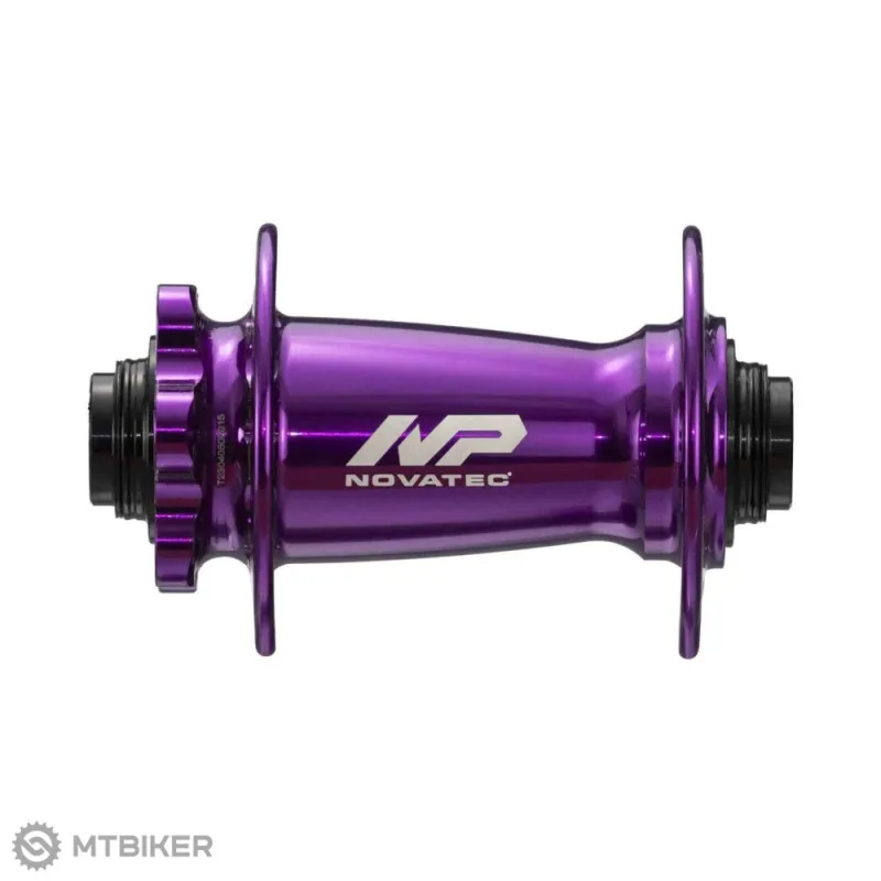 Butuc față Novatec Premium XD601SB/A-B15, 32 găuri, 15x110, violet, OEM Super ofertă