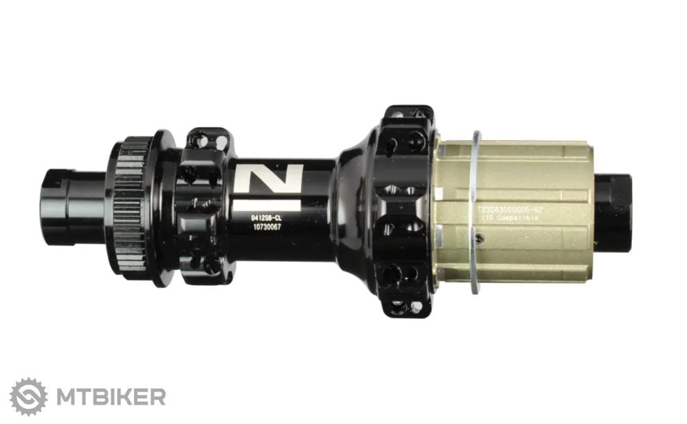 Reducere extra Butuc spate Novatec D412SB-CL-X12-A4A-11S, 28 găuri, 12x142 mm, CL, casetă Shimano HG, OEM