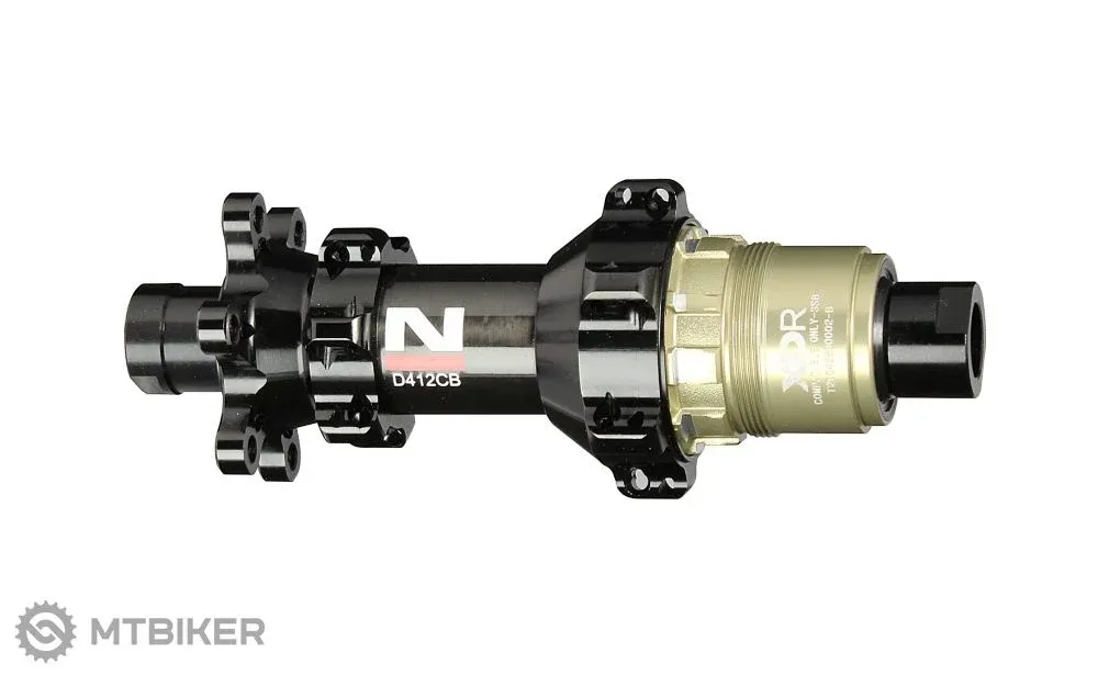 Butuc spate Novatec D412CB-X12-A4A-XDR, 6 găuri, 24 găuri, 12x142 mm, Sram XDR, OEM Discount