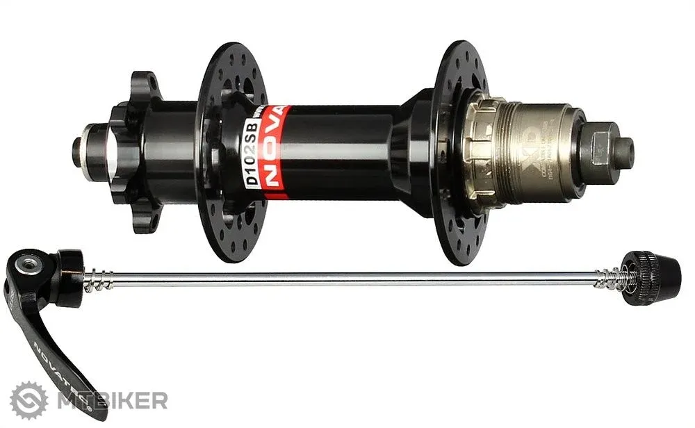 Cumpără online Náboj spate Novatec D102SB-QR-S4S-XD, 6 găuri, 32 găuri, QR, Sram XD, OEM