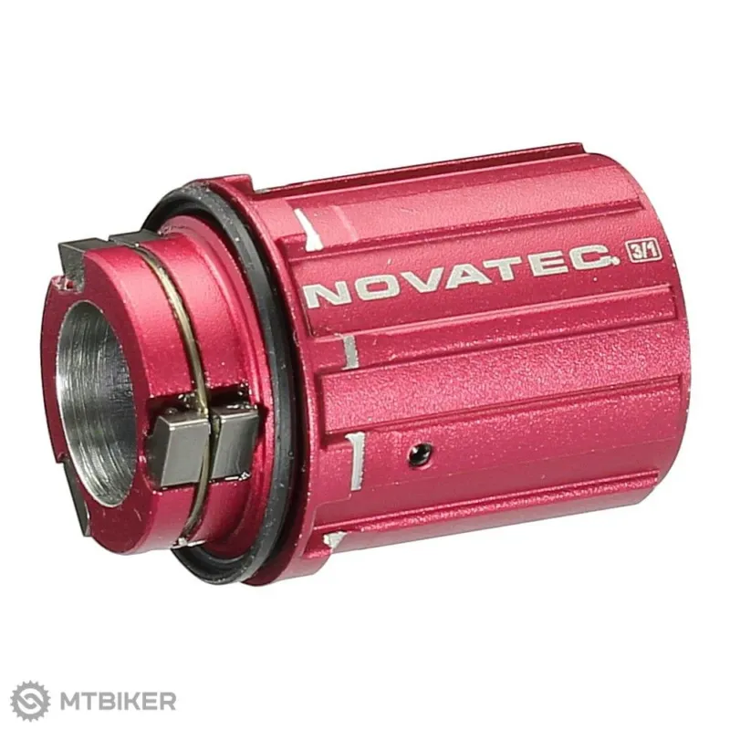 Cumpără online Butuc Novatec D1, 3 clichet, Shimano HG9, aluminiu, OEM