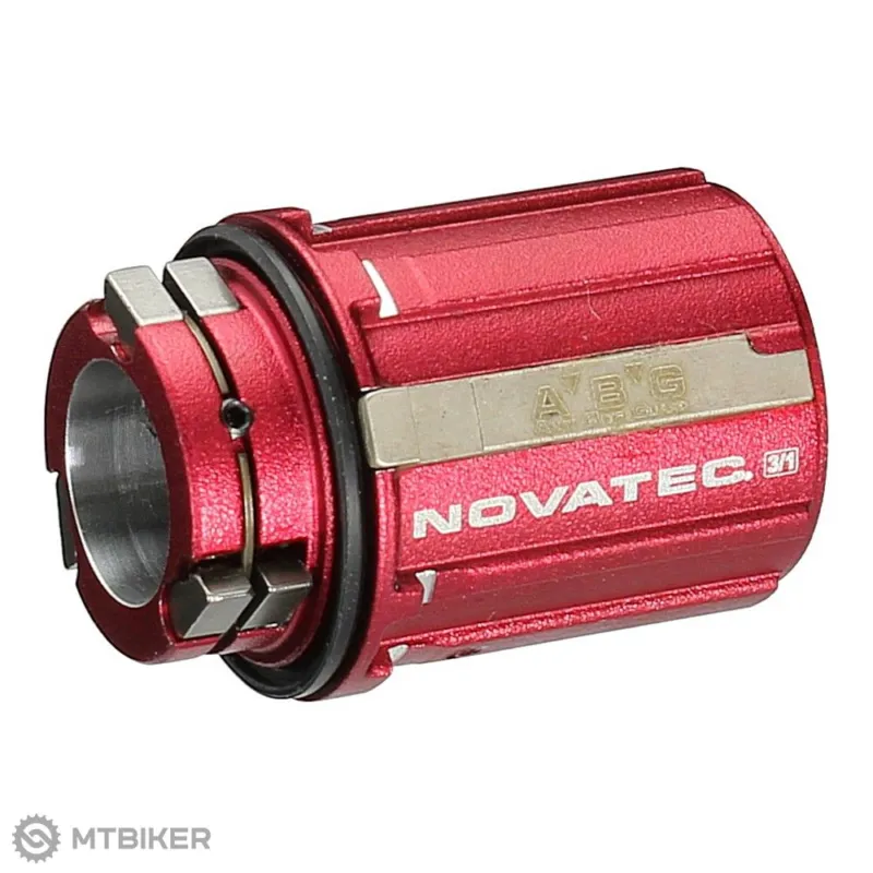 Butuc Novatec D ABG, 3 clichete, Shimano HG9, aluminiu, OEM Livrare gratuită
