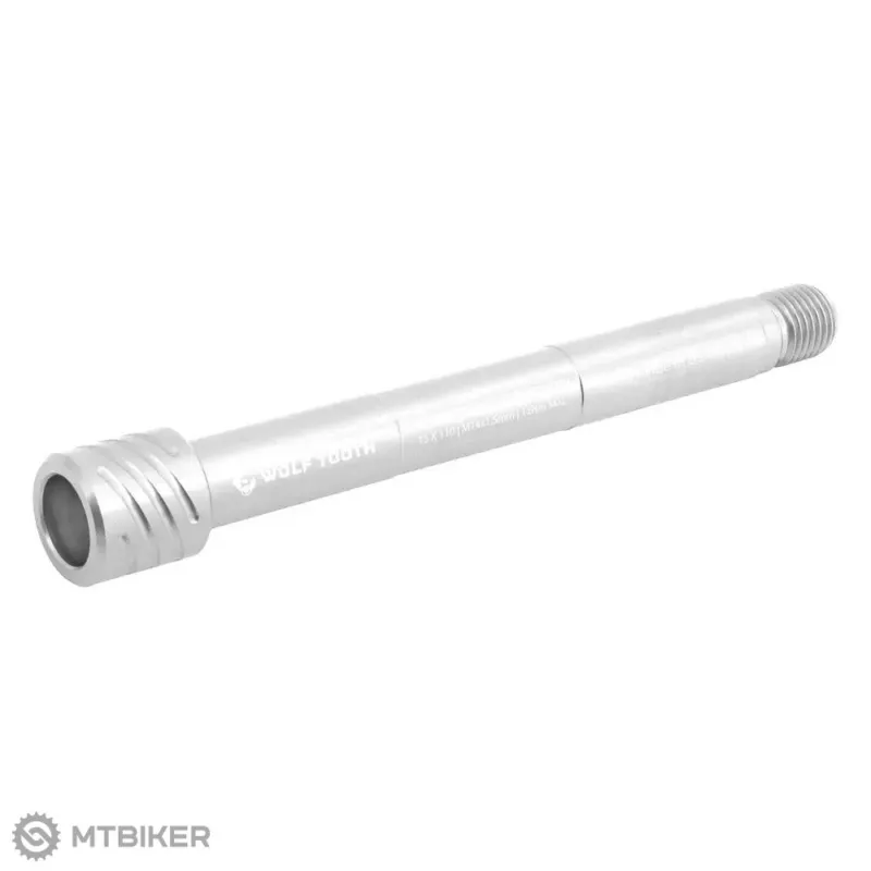 Axă față Wolf Tooth Floating Axle pentru furci FOX, argintie Nu rata