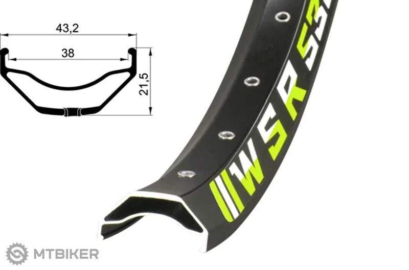 Ofertă Jantă Remerx WSR 538 27.5" MTB pentru fatbike, 32 găuri