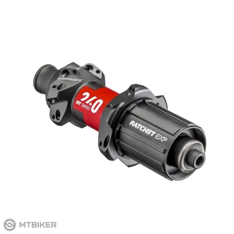 Butuc spate DT Swiss 240 Straightpull, 24 găuri, pentru jantă, QR, Shimano HG Doar azi