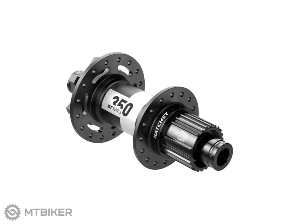 Super ofertă Butuc spate DT Swiss DT 350 Classic Super Boost, 12 x 157 mm, IS6, Shimano Micro Shift - 32 găuri