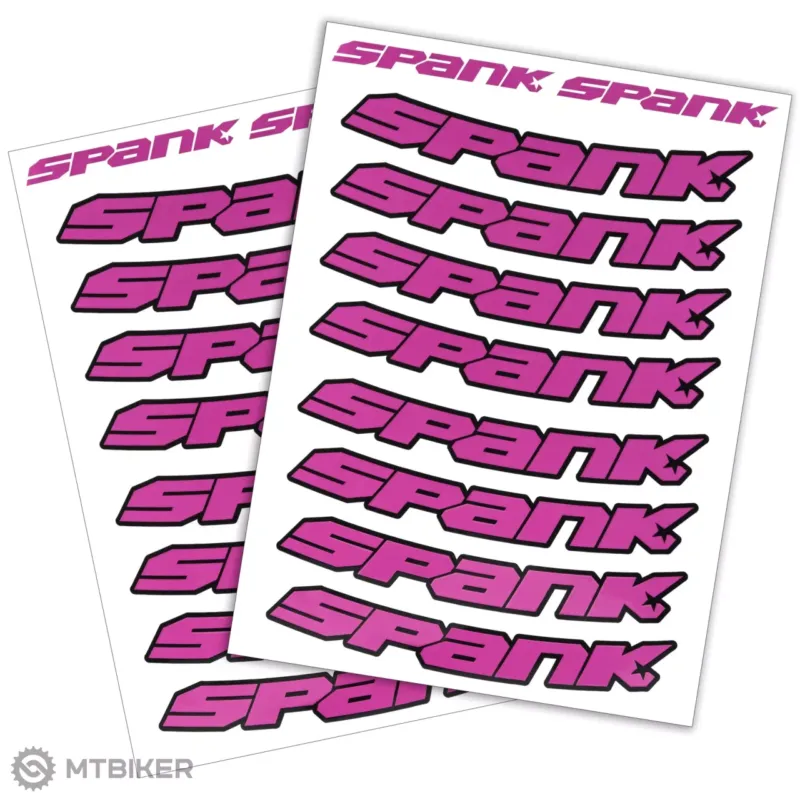 Ofertă Set autocolante pentru jante SPANK SPANK, roz
