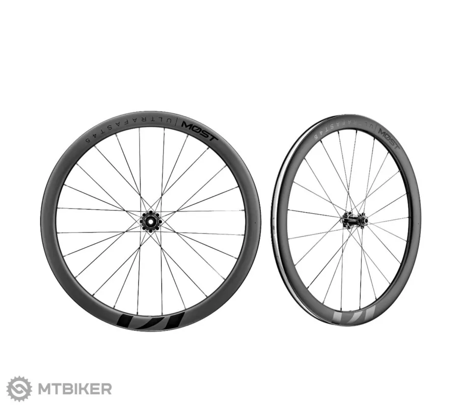 Set de roți MOST Ultrafast 45 28", Shimano HG - casetă Shimano HG Popular