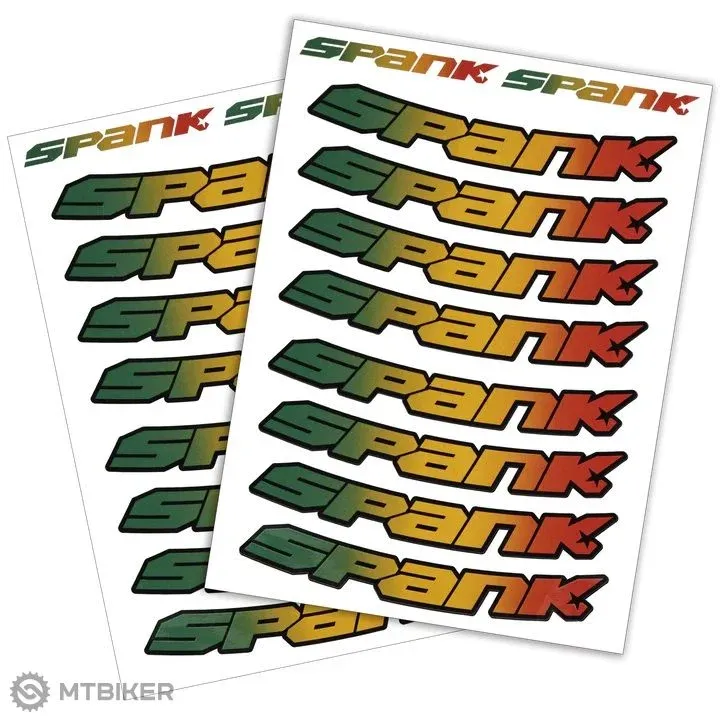 Set autocolante pentru jante SPANK SPANK, rasta Doar azi