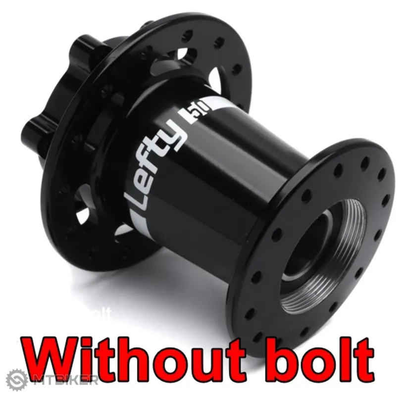Super ofertă Náboj Cannondale HUB FRONT față, 6 găuri, Lefty, 24 găuri, black - UNI