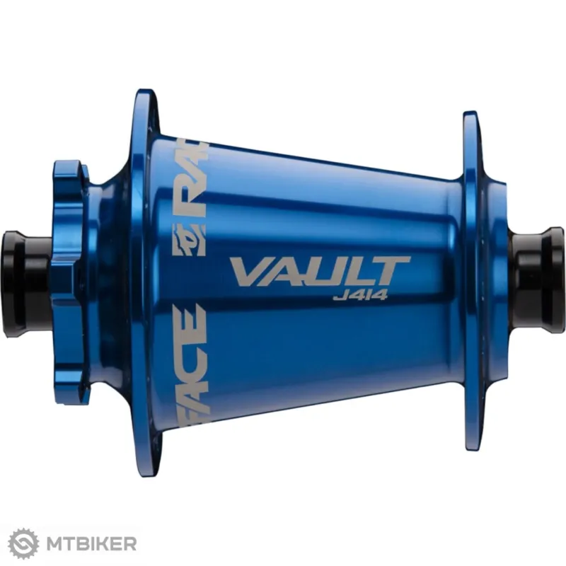 Ofertă limitată Butuc față Race Face Vault J414 Boost, 32 găuri, 15 x 110 mm, albastru
