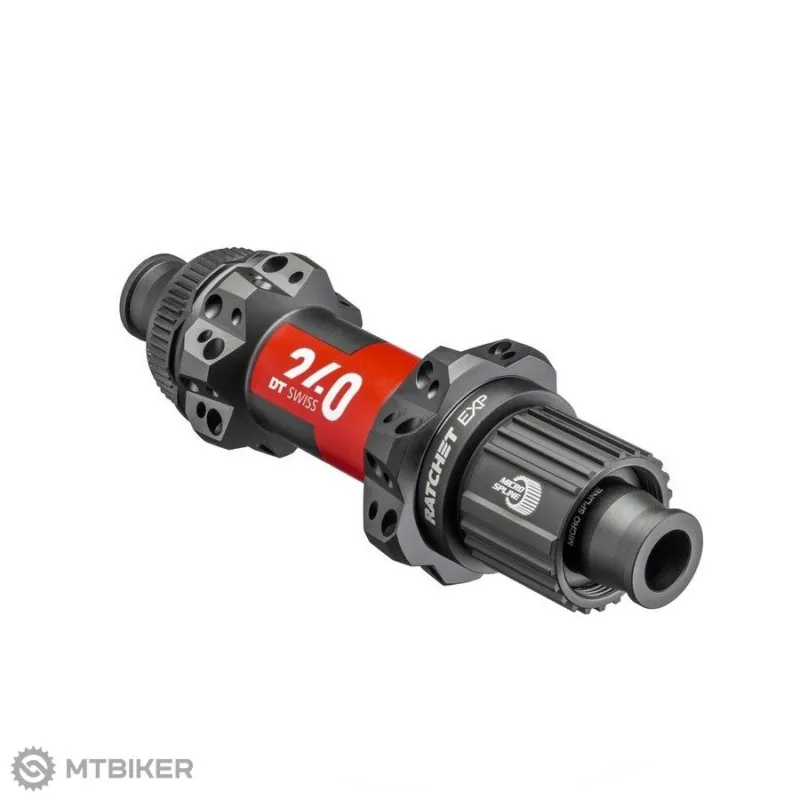 Butuc spate DT Swiss 240 Straightpull, 28 găuri, 12x148 mm, CL, Microspline - 28 găuri Livrare rapidă