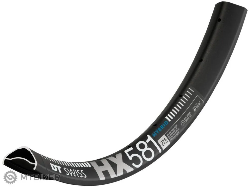 Jantă MTB DT Swiss HX 581 27.5" - 28 găuri Plată securizată
